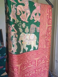 Elegant Ethnic Saree GREEN 💚 ♥️