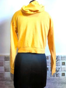 🎁Buy 1, Get 1 Free🎁H&amp;M Yellow  Hoodie Size S/M
