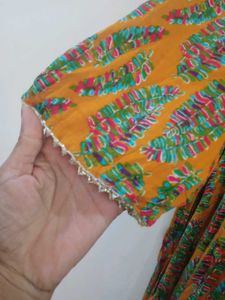 beautiful partywear Printed Kurta Set