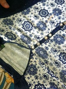 Blue Glitter Dress