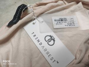 Trend Arrest Peach Snrug Waterfall Hem