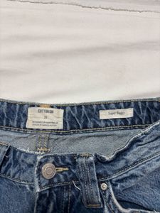 Wide Leg Denim Jeans