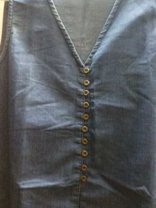 Denim Sleeveless Dress