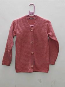 Vintage Style Pink Cardigan