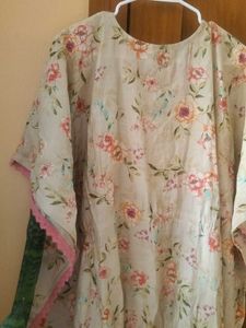 Floral Kaftan Kurta.Never Used.