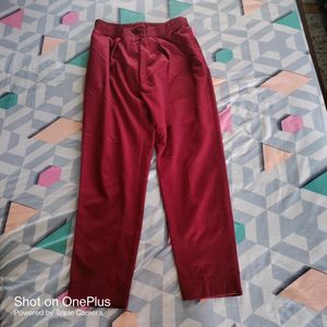 Maroon Kurta Pant Set