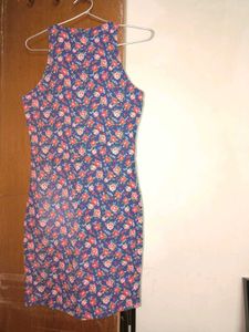 Floral Bodycon Mini Dress