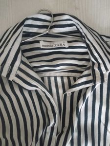 ZARA Casual Black And White Shirt