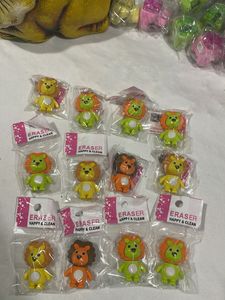 10 Pc 3D Eraser ✏️