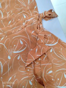 Cute Floral Wrap Dress