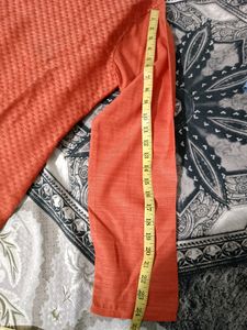 Orange Handsome Kurti Best Festive Option🧡🧡🧡🧡