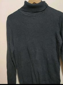 Dark Grey Highneck For Girl Or Women 34 Bust