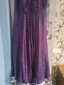 Purple Party Dress