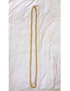 Gold Toned Beaded Necklace