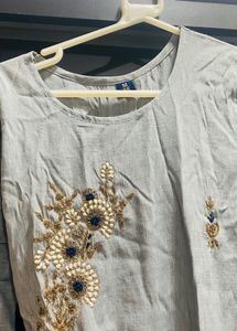 Embroidered Kurta