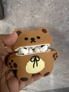 Cover Brown Bear AirPods  (iPhone