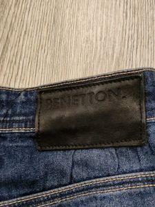 Ma577 United Color Of Benetton Jeans Waist 30
