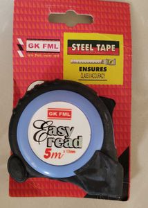 New Unused Steel Measuring Tape 5m x 13mm