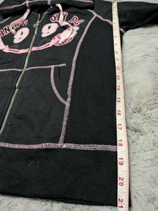 Y2K BC jeans Black 96 Six LS Hoodie