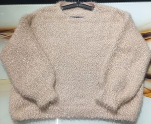 Cozy Beige Knit Sweater