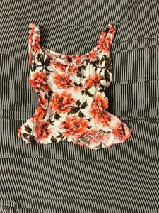 Floral Print Tank Top