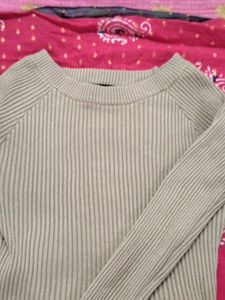 Ribbed Long Sleeve Top