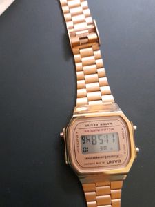 Casio Rose Gold Watch Vintage Series