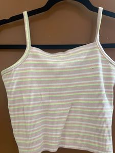 Striped Crop Top