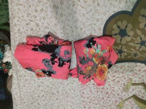 Girls Top Bottom Pallazzo Set