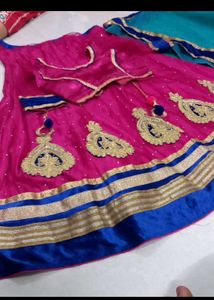 Pink Lehenga Choli Set