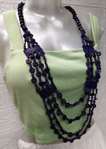 🎄Buy 1, Get 1 Free🎁 Layered Wooden Bead Necklace