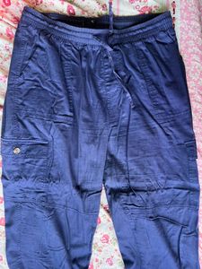 Navy Blue Jogger Pants