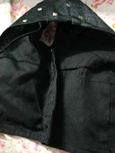 Elegant Black Readymade Blouse