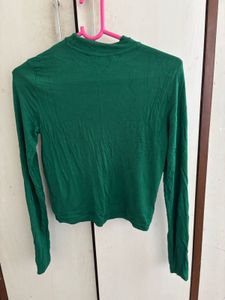 Green &#39;Nothing Special&#39; Mock Neck Top
