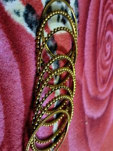 Gold Metallic Bangles