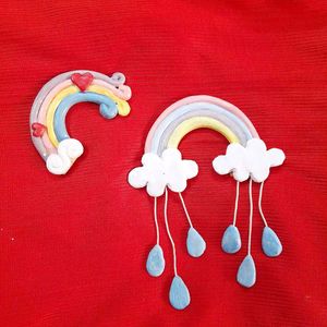 Unicorn 3d Rainbow / Fridge Magnets