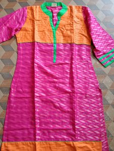 Pink &amp; Orange Tunic Top