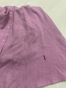 💜 Elegant Yet Edgy – Belted Button-Down Dress💜