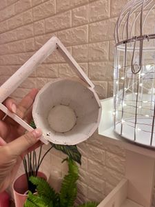 White Painted Wooden Storage Container