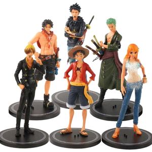 One Piece Team Anime Figurine Combo