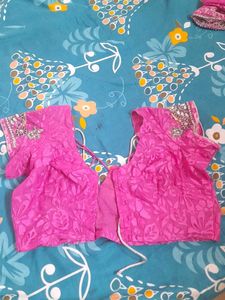 Fancy Saree With Stitched Blouse