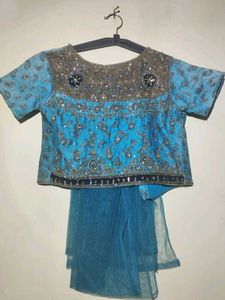 Blue Lehenga Choli