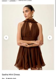 Brown Convertible Dress