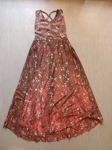 Prettiest Shimmery Gown From Pretty Women 🧡✨💅