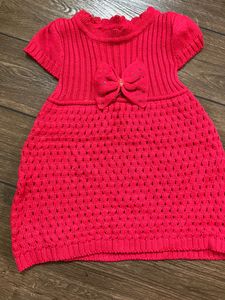 Cotton knitted Dress From Bethlehem 3/4 Yrs