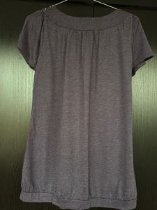 Purple Embellished Top