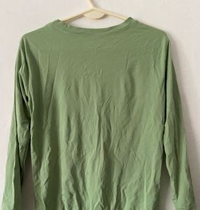 Light Green Full Sleeve Sweatshirt