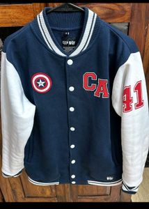 Captian America Marvel Varsity Jacket