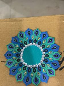Peacock Candle Light Coaster