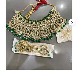 Emerald Bridal Jewelry Set